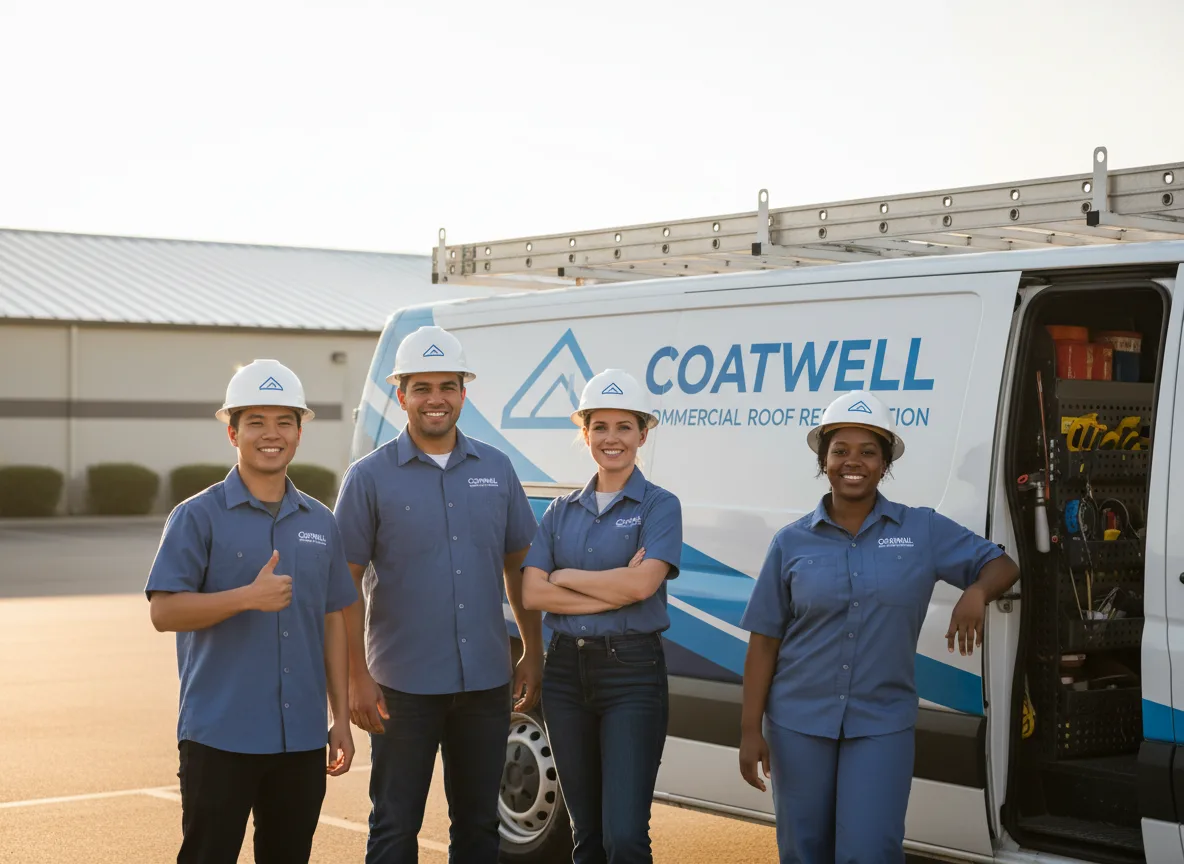 Commercial roof coating company in Sunland, CA